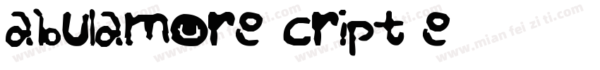 Tabulamore Script Re字体转换